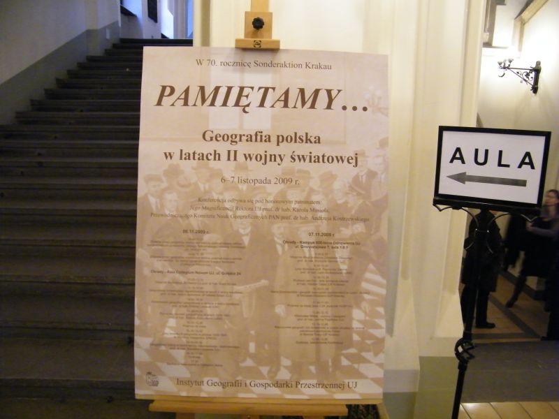 Konferencja "PAMIĘTAMY... Geografia polska w latach II wojny światowej"