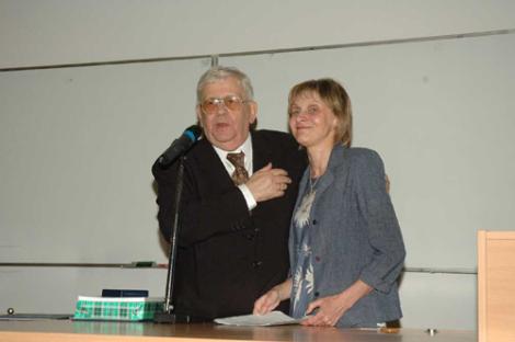 Photo no. 23 (38)
                                                         Uroczysta sesja z okazji jubileuszu Profesora Antoniego Jackowskiego
                            